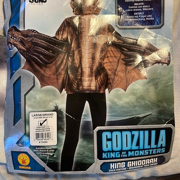 godzilla Costumes King Ghidorah Godzilla King Of The Monsters